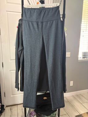 Avia Heather Charcoal Gray High-Waisted Leggings
